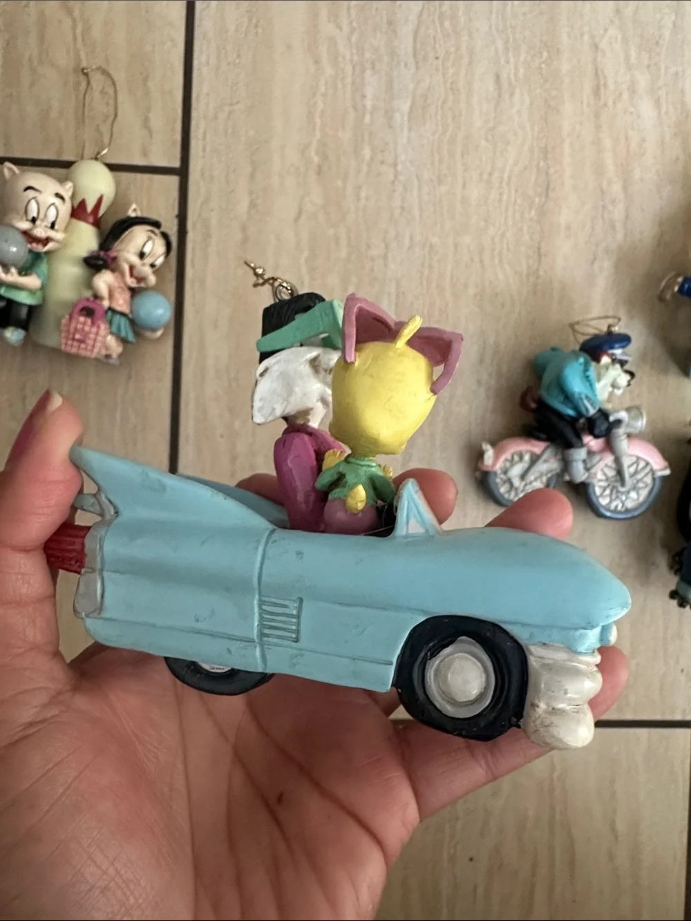 Looney Tunes Warner Bros. Vintage Christmas Ornaments